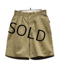 50's【u.s.army】米軍実物【ビンテージ】ショートパンツ【チノショーツ】メッシュポケット【ｗ28】 