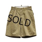 50's【u.s.army】米軍実物【ビンテージ】ショートパンツ【チノショーツ】メッシュポケット【ｗ28】 