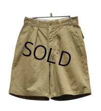 50's【u.s.army】米軍実物【ビンテージ】ショートパンツ【チノショーツ】メッシュポケット【ｗ28】 