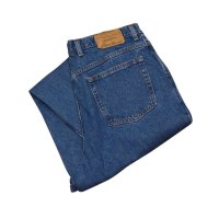 90's【USA製】 ビンテージ【Eddie Bauer】【エディーバウアー】【デニムパンツ】【w36程度】 