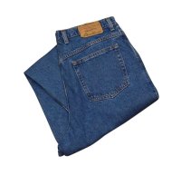 90's【USA製】 ビンテージ【Eddie Bauer】【エディーバウアー】【デニムパンツ】【w36程度】 