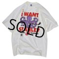 【デッドストック】90’s【USA製】ビンテージ【STARTER】スターター I Want Stanley【白】オクトパス【Tシャツ】サイズXL 