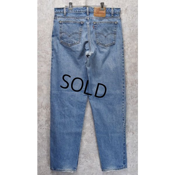 画像5: 90's【ビンテージ】USA製【LEVI'S】【リーバイス550】550【テーパード】【リラックスフィット】【デニムパンツ】【36x33】