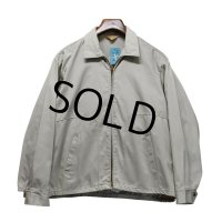 50's~【Duncannon】ビンテージ【アイボリー】【コットンサテンブルゾン】【サイズ４８】 