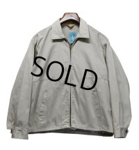 50's~【Duncannon】ビンテージ【アイボリー】【コットンサテンブルゾン】【サイズ４８】 