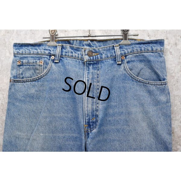 画像7: 90's【ビンテージ】USA製【LEVI'S】【リーバイス550】550【テーパード】【リラックスフィット】【デニムパンツ】【36x33】
