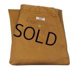 【ラルフローレン】POLO RALPH LAUREN【ブラウン】HAMMOND PANT【２タック】【コットンパンツ】【34×34】 