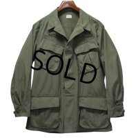 60's【ビンテージ】【米軍実物】リップストップ【ジャングルファティーグジャケット】【ファティーグシャツ】【M-R】 