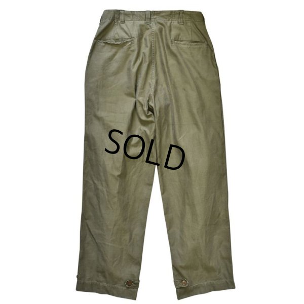画像4: 40's【ビンテージ】【米軍実物】U.S.ARMY【M43】フィールドパンツ【フィールドトラウザーズ】【34X32】 