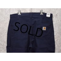 デッドストック【カーハート】【carhartt】紺【ポリコットン】ペインターパンツ【ワークパンツ】【34ｘ30】 