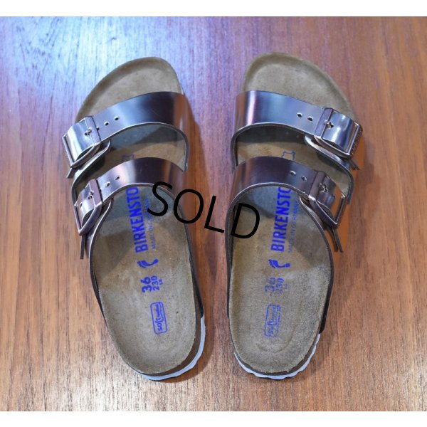 画像7: ほぼ未使用‼【BIRKENSTOCK】ビルケンシュトック【ARIZONA】アリゾナ【 メタリック カッパー 】シャンパンゴールド【size36】【23.0cm】 