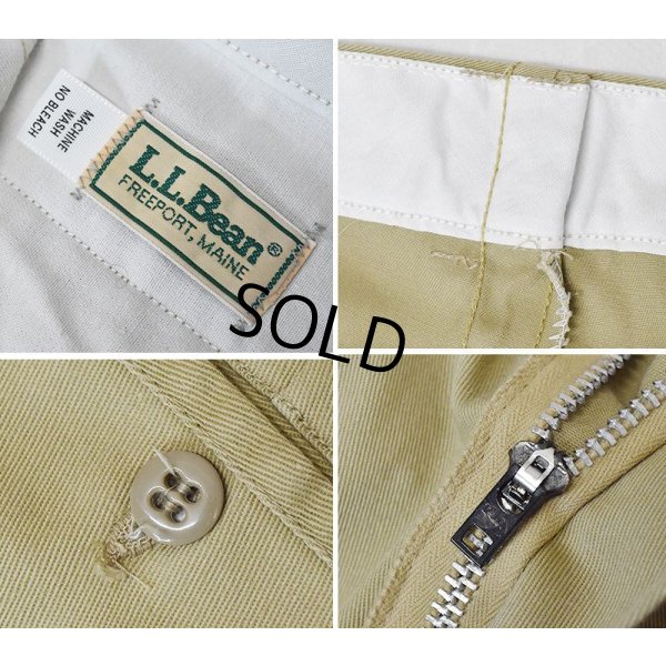 画像3: 【ビンテージ】ＬＬビーン【L.L.bean】【ベージュ】チノパンツ【ワークパンツ】ディッキーズ【ｗ36程度】 