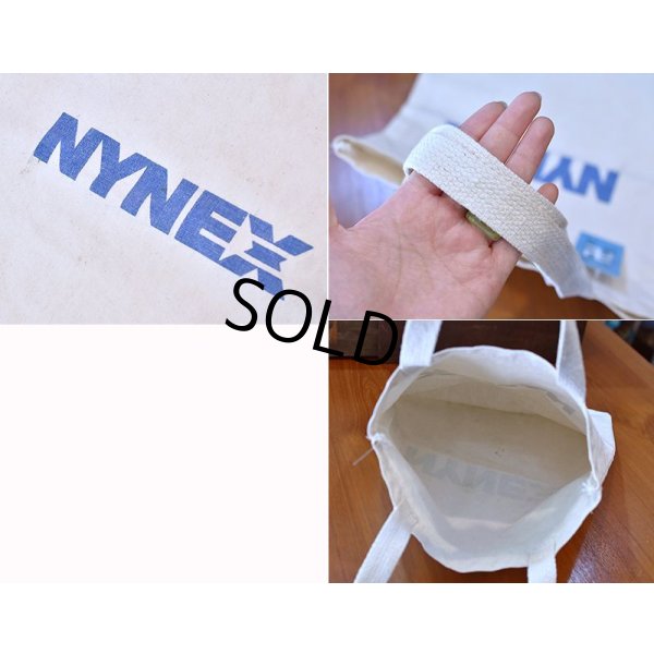 画像2: 【ビンテージ】【NYNEX】ナイネックス【生成り色】【コットン】【トートバッグ】 