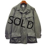 60's【ビンテージ】【米軍実物】リップストップ【ジャングルファティーグジャケット】【ファティーグシャツ】【S-R】 