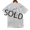 デッドストック【90's】USA製【ビンテージ】【Hanes】【白】【CAT&FLUTE】【Ｔシャツ】【サイズS】 