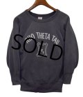 60's【ビンテージ】【Hanes wind shield】【ヘインズ】【黒】 【RHO THETA TAU】【スウェット】【サイズM】 
