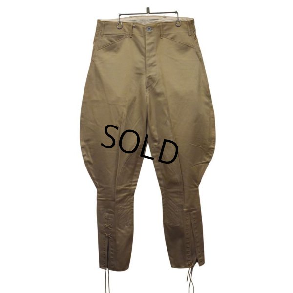 画像3: デッドストック 30's【ビンテージ】米軍実物【U.S.ARMY】メタルボタン 両玉縁【ジョッパーズ】【32x28】 