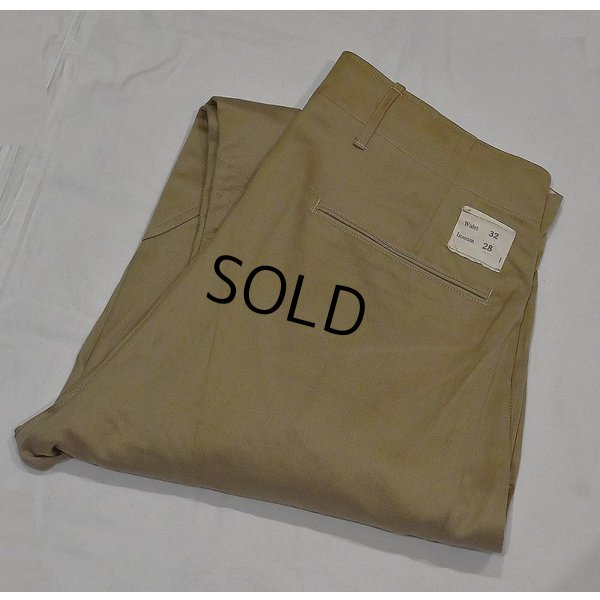 画像6: デッドストック 30's【ビンテージ】米軍実物【U.S.ARMY】メタルボタン 両玉縁【ジョッパーズ】【32x28】 