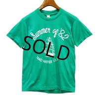 80's【USA製】【ビンテージ】【スクリーンスターズ】【ヨット】【緑】【Summer of 82】【Tシャツ】【サイズM】 