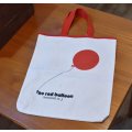 【ビンテージ】【the red ballon summit,n.j.】【生成りx赤】【風船】【コットン】【トートバッグ】 