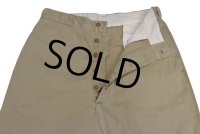 【50's】【ビンテージ】U.S.ARMY【米軍実物】【チノパンツ】【３１Ｘ３１】 