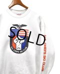 90's【USA製】【ビンテージ】【Hanes】ヘインズ【白】US シェフ スキー クラブ【u.s.chefs ski club】【スウェット】【サイズXL】 