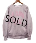 80's【USA製】ビンテージ【チャンピオン】プリント　トリコタグ【リバースウィーブ】【ピンク】【St.cloud】【スウェット】【サイズXL】 