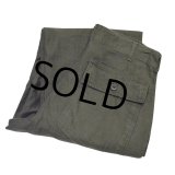 【60's∼】【米軍実物】U.S.ARMY【ビンテージ】OG107【ベイカーパンツ】【ダブルステッチ】UFOボタン【ユーティリティパンツ】【Ｗ３４程度】 