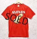 【デッドストック】【80's】 【USA製】【ビンテージ】【AUBURN】オーバーン【クラシックカー】赤 Tシャツ 【サイズS】 