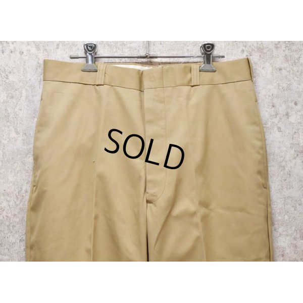 画像3: 【デッドストック】【70's】【ビンテージ】U.S.ARMY【米軍実物】ポリコットン【チノパンツ】【チノパン】【32×30】 