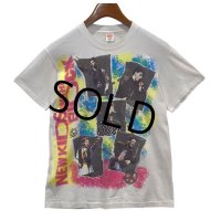 80〜90's【USA製】ビンテージ【ニュー・キッズ・オン・ザ・ブロック】New Kids On The Block【バンドＴ】ロックＴシャツ ツアーT【サイズM】  