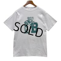 90's【USA製】【ビンテージ】【BONITA】【BEAR CATS】バックプリント　フットボール【Ｔシャツ】【サイズXL】 