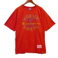 デッドストック【90’ｓ】【USA製】【ビンテージ】チャンピオン【赤】【Ｔシャツ】【サイズＬ】 