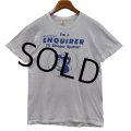 【70's〜】【USA製】【ビンテージ】【Hanes】ヘインズ【I’m a National Enquirer TV Blooper Spotter!】【白】【Tシャツ】【サイズＭ】 