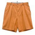 画像1: 【POLO RALPH LAUREN】ラルフローレン【オレンジ】【２タック】【ショートパンツ】【短パン】【コットンショーツ】【W33】<br> (1)