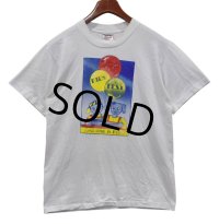 90's USA製 ビンテージ【ONEITA】オニータ【KID’S FEST】風船と子供【白】 Tシャツ 【サイズL】 