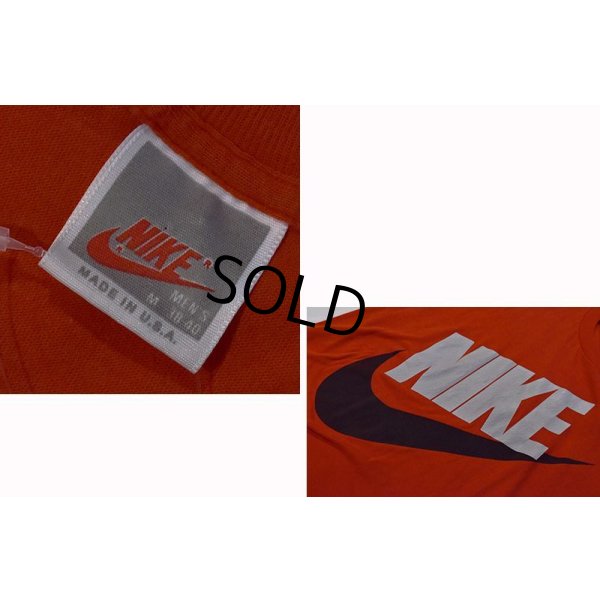 画像2: 90's USA製【ナイキ】【NIKE】【シルバーロゴ】赤【Ｔシャツ】【サイズL】 