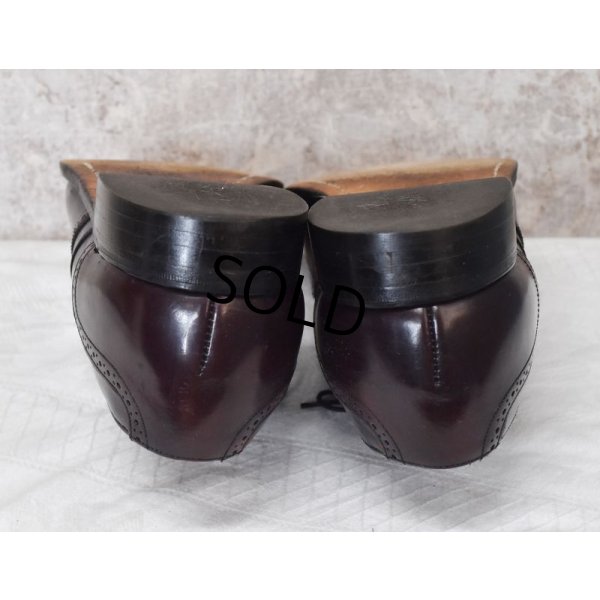 画像7: 【USA製】【ビンテージ】【ジョンストン&マーフィー】JOHNSTON&MURPHY【OPTIMA】オプティマ【ウィングチップ】【10 D/B】【28cm程度】