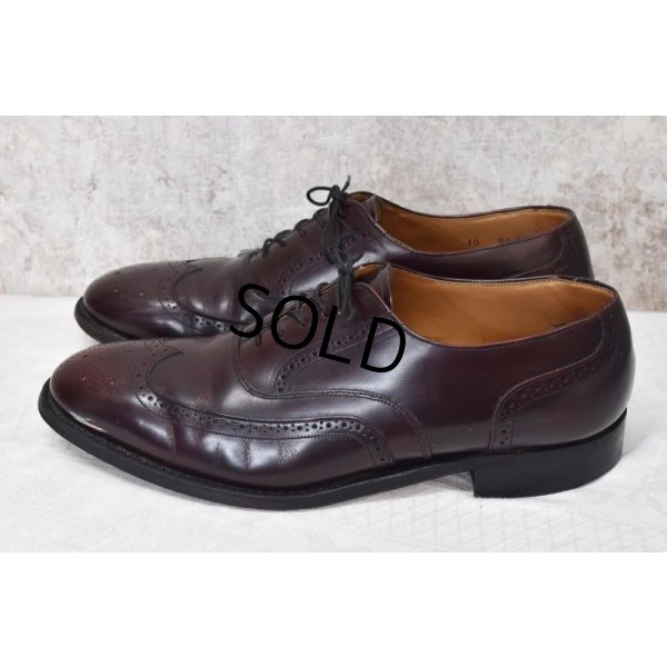 画像3: 【USA製】【ビンテージ】【ジョンストン&マーフィー】JOHNSTON&MURPHY【OPTIMA】オプティマ【ウィングチップ】【10 D/B】【28cm程度】