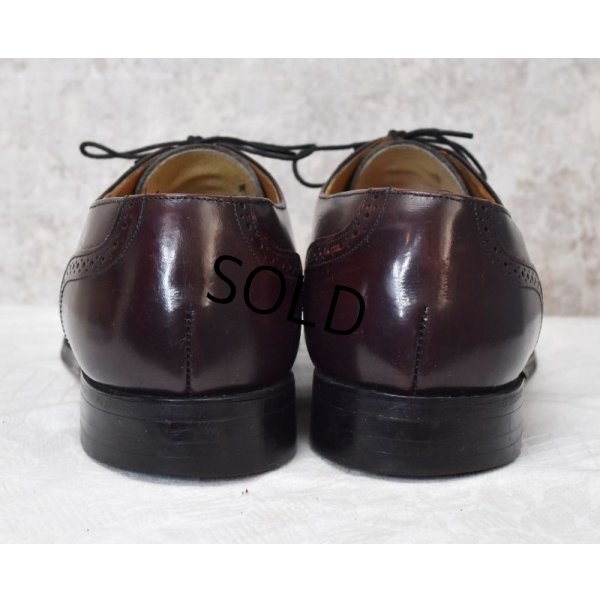 画像4: 【USA製】【ビンテージ】【ジョンストン&マーフィー】JOHNSTON&MURPHY【OPTIMA】オプティマ【ウィングチップ】【10 D/B】【28cm程度】
