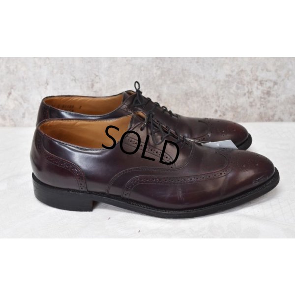 画像5: 【USA製】【ビンテージ】【ジョンストン&マーフィー】JOHNSTON&MURPHY【OPTIMA】オプティマ【ウィングチップ】【10 D/B】【28cm程度】