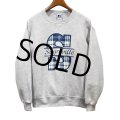 90's【USA製】【ビンテージ】【ラッセル】【Sayre ville】【グレー】【前Ｖスウェット】【サイズＬ】 