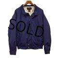 ~90's ビンテージ【エディーバウアー】【Eddie Bauer】【紺ｘ裏地釣り針】毛ばり ジップアップブルゾン【サイズL】 