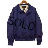 ~90's ビンテージ【エディーバウアー】【Eddie Bauer】【紺ｘ裏地釣り針】毛ばり ジップアップブルゾン【サイズL】 