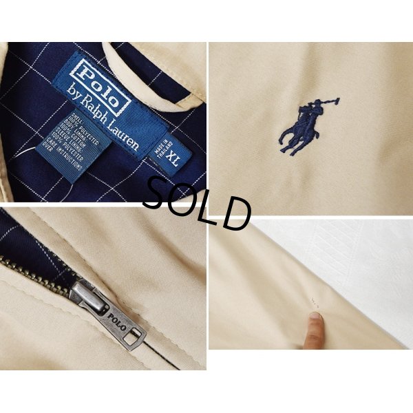画像2: 【ラルフローレン】【POLO RALPH LAUREN】【ベージュ】【ブルゾン】スウィングトップ【サイズＸＬ】 