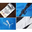 画像2:  ビンテージ【ＰＵＭＡ】プーマ【黒ｘ青ｘグレー】【トラックジャケット】【サイズM】<br> (2)