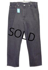 90's【USA製】【ビンテージ】【LEVI'S】【リーバイス】【550】【ブラックデニム】【38x30】 
