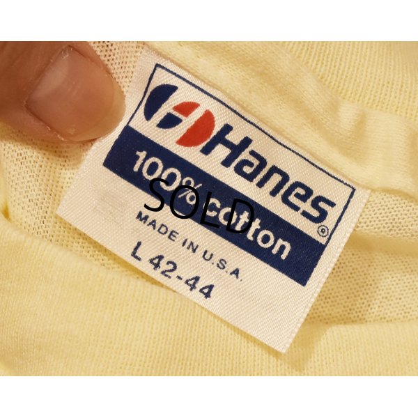 画像2: 80's~【USA製】【ビンテージ】ヘインズ【hanes】【クリーム色】グレイロック山【退役軍人記念塔】【ADAMS home of Mount Greylock】記念塔【Ｔシャツ】【サイズＬ】 