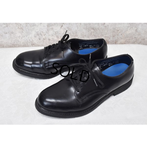 画像3: 程度良好 ~90's【USA製】【ビンテージ】【LEHIGH】【黒】プレーントゥ【25.5cm程度】