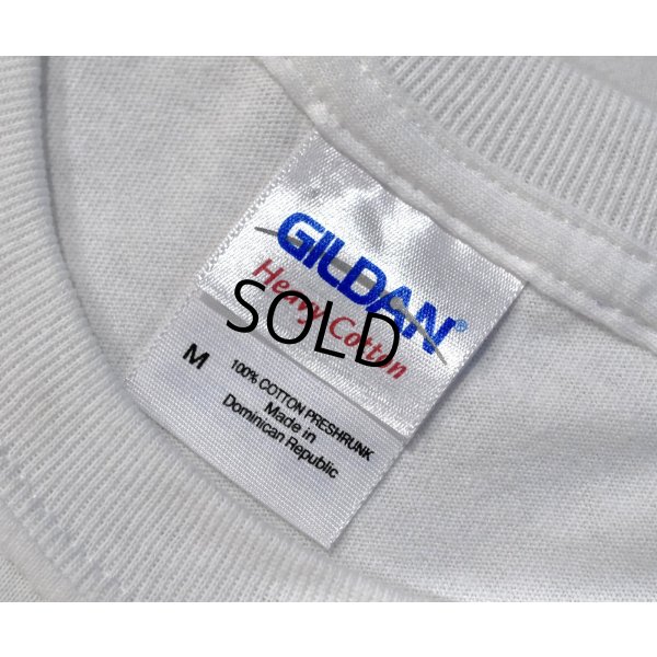 画像2: ビンテージ【GILDAN】【ギルダン】RIVERHEAD RACEWAY【インディアン】【ヘッド】白【Tシャツ】【サイズＬ】 